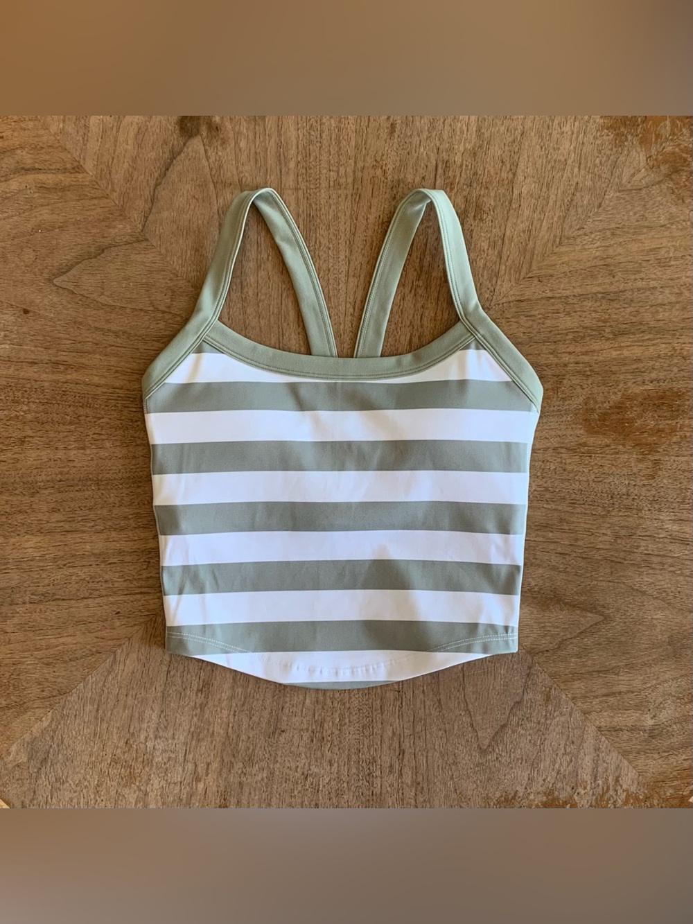 ACTA Sage Stripe Summer Tank